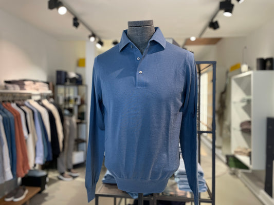 Gran Sasso polo long sleeve